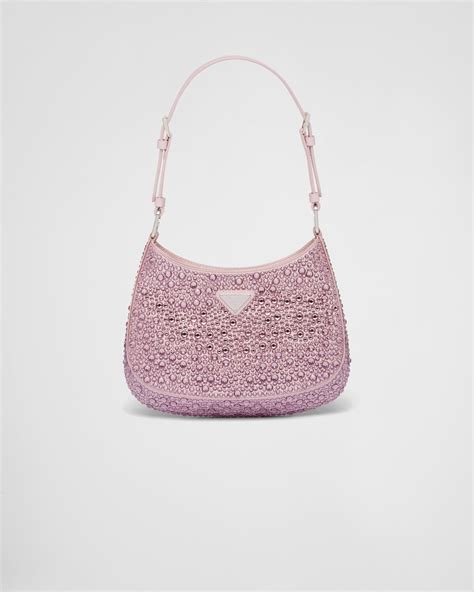 sparkly prada bag|bedazzled prada bag.